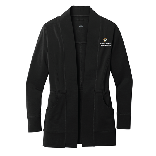 Port Authority Women's Microterry Cardigan